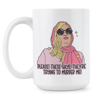 Jennifer Coolidge Mug These Gays Funny Tanya McQuoid Coffee Cup