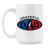 Grateful Dad Mug Deadhead Coffee Cup Dead Head Mugs