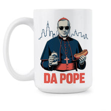 Da Pope Chicago Inspired Mug Leo XIV Robert Francis Prevost Coffee Cup Funny