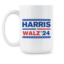 Harris Walz 2024 Mug Kamala Tim Coffee Cup