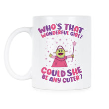 Whos that Wonderful Girl Mug Mona Could She Be Any Cuter Nanalan Coffee Cup Who’s Meme Mugs