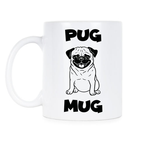 Pug Mug Pugs Coffee Cup Cute Dog Mugs
