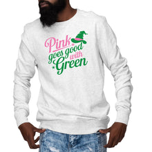 Pink Goes Good with Green Sweatshirt Elphaba Glinda Sweater