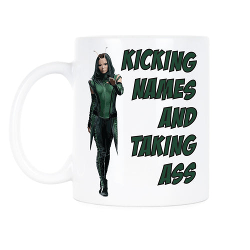 Avengers Infinity War Coffee Cup Mantis Avengers Mug Kicking Names