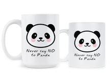 Panda Coffee Mug Never Say NO to Panda Cute Panda Mug