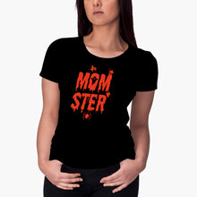 Momster Shirt Women Mom Halloween Shirts for Women
