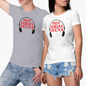 Not Today Vecna Shirt With Headphones Tshirt