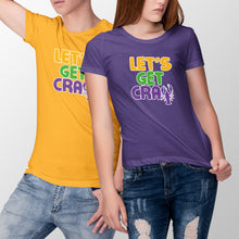 Lets Get Cray Mardi Gras Shirt Let's Get Cray Crawfish Funny Mardi Gras T-Shirt