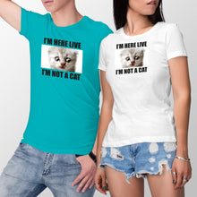 Im Here Live Im Not A Cat Shirt I'm Here Live I'm Not a Cat T-Shirt Cat Zoom Lawyer
