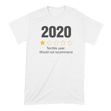 2020 Would Not Recommend Shirt 2020 One Star Shirt 2020 Review Tshirt