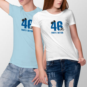 46 Thats Better Tshirt Aviators and Chucks Shirt 46 Biden Harris Tshirt Biden Kamala Shirts