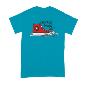 Chucks and Pearls Tshirt Kamala Harris Shirt Chucks and Pearls 2021 Tee Shirt