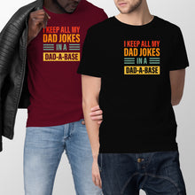 I Keep All My Dad Jokes in a Dad a Base Shirt Dad Joke Tshirt