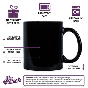 BM11OZ 11 oz. Black Mug