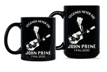 John Prine Mug Legends Never Die Coffee Mug Country Folk Music Gifts
