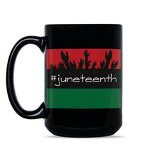Juneteenth Coffee Mug Black Freedom Mug