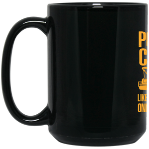 BM11OZ 11 oz. Black Mug