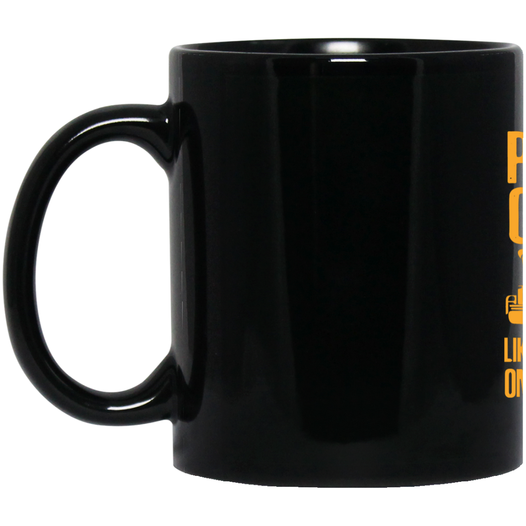 BM11OZ 11 oz. Black Mug