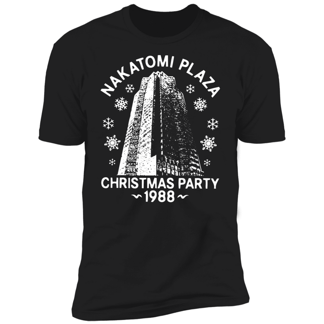 Nakatomi Plaza Christmas Party Black Shirt