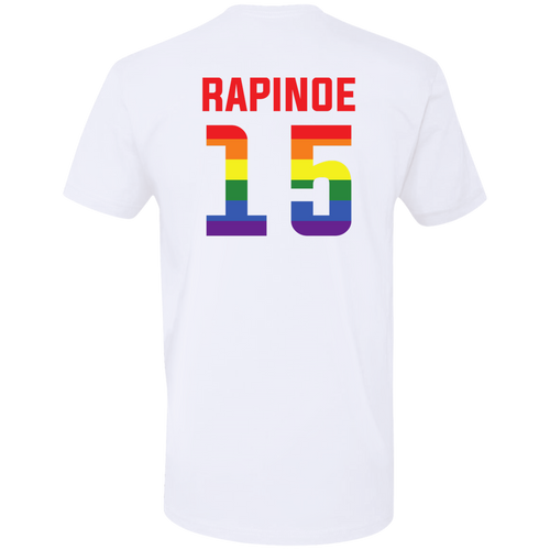 Megan Rapinoe Jersey Shirt Pride Rapinoe 15 Tshirt Design on Back