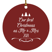 Workspace First Christmas married First Christmas married ornament