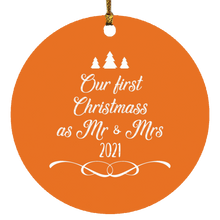 Workspace First Christmas married First Christmas married ornament