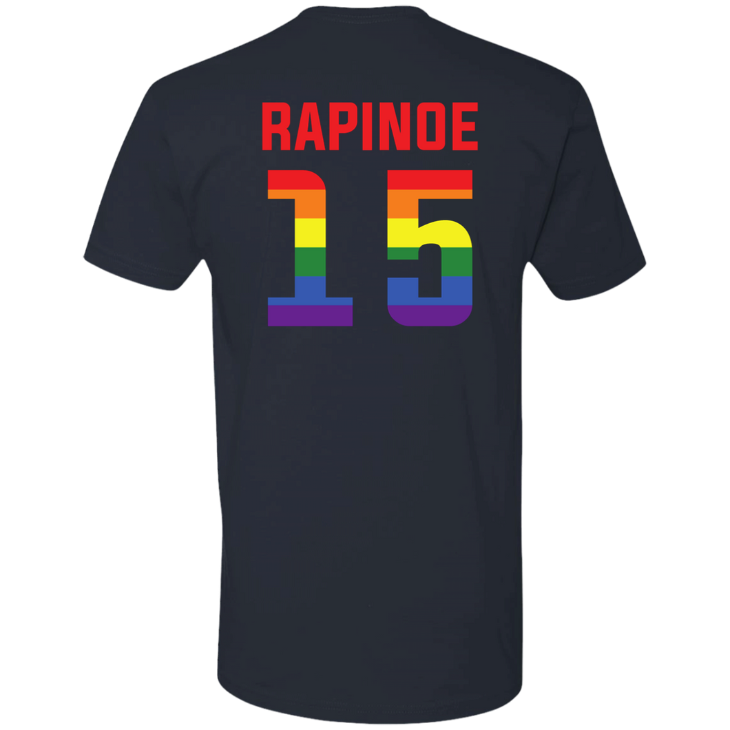 Rapinoe Pride Shirt Rapinoe 15 Tshirt Back Design