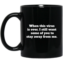 BM11OZ 11 oz. Black Mug