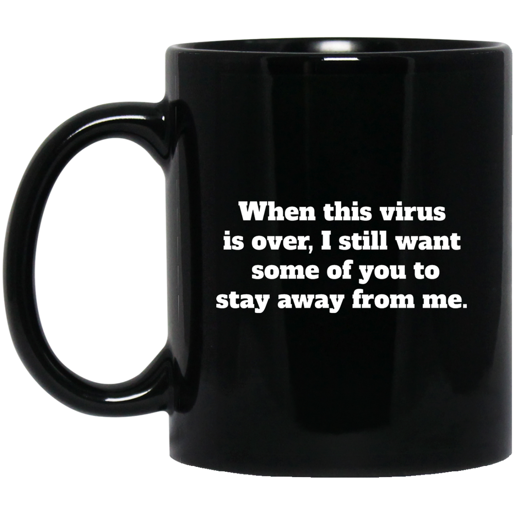 BM11OZ 11 oz. Black Mug