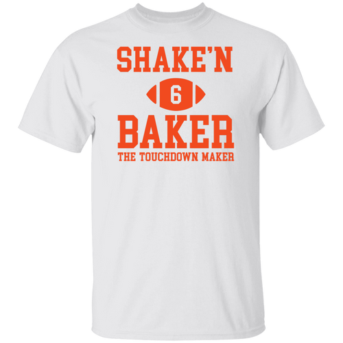 Baker Mayfield Kids Shirt Shake and Baker The Touchdown Maker Youth Shirt