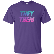 They Them Shirt Gender Pronoun T Shirt Non Binary Shirt