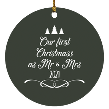 Workspace First Christmas married First Christmas married ornament