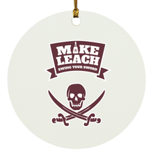 Mike Leach Ornament Swing Your Sword Christmas Ornaments