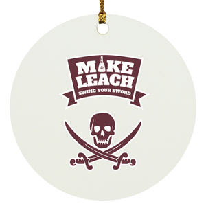 Mike Leach Ornament Swing Your Sword Christmas Ornaments
