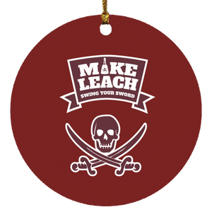 Mike Leach Ornament Swing Your Sword Christmas Ornaments
