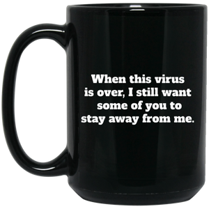 BM11OZ 11 oz. Black Mug