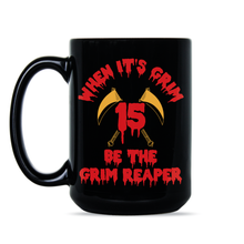 When its Grim be the Grim Reaper Mug Andy Reid Mahomes Coffee Cup