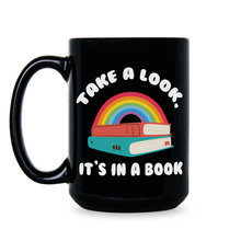 Take a Look Its in a Book Mug Books Lover Coffee Cup