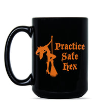 Practice Safe Hex Mug Funny Halloween Mug