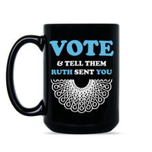 Ruth Bader Ginsburg Mug RBG Vote Coffee Mug