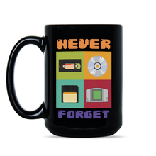 90s Never Forget Mug 90s Coffee Mug Cup Nineties Gift
