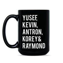 Central Park Five Mug Yusef Kevin Antron Korey Raymond Central Park 5 Coffee Mug