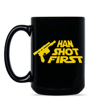 Han Shot First Mug