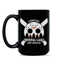 Camp Crystal Lake Mug Vintage Horror Movie Coffee Mug