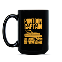 Pontoon Captain Mug Pontoon Captain Only More Drunker Coffee Mug