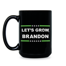 Lets Grow Brandon Mug Dank Brandon Dark Coffee Cup