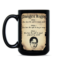 Dwights Rights Mug Dwight Schrute Mug