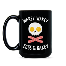 Wakey Wakey Coffee Cup Wakey Wakey Eggs and Bakey Mug