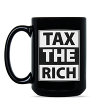 Tax the Rich Mug AOC Tax the Rich Coffee Mug