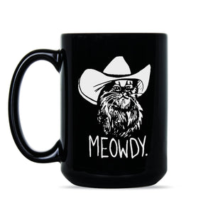 Meowdy Mug Meowdy Texas Cat Coffee Mug